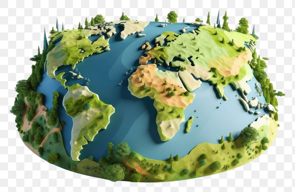 PNG  Earth map outdoors planet space. AI generated Image by rawpixel.