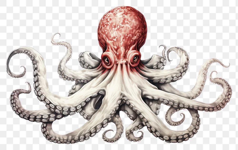 PNG Octopus animal invertebrate cephalopod.