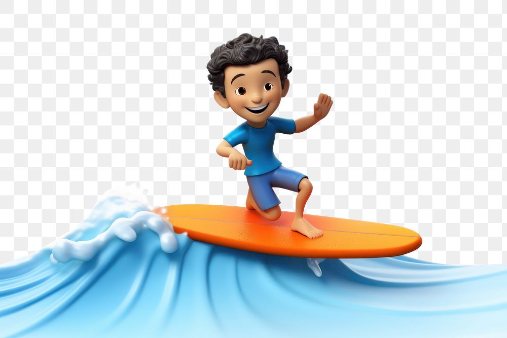 PNG Surfboard surfing smiling sports.