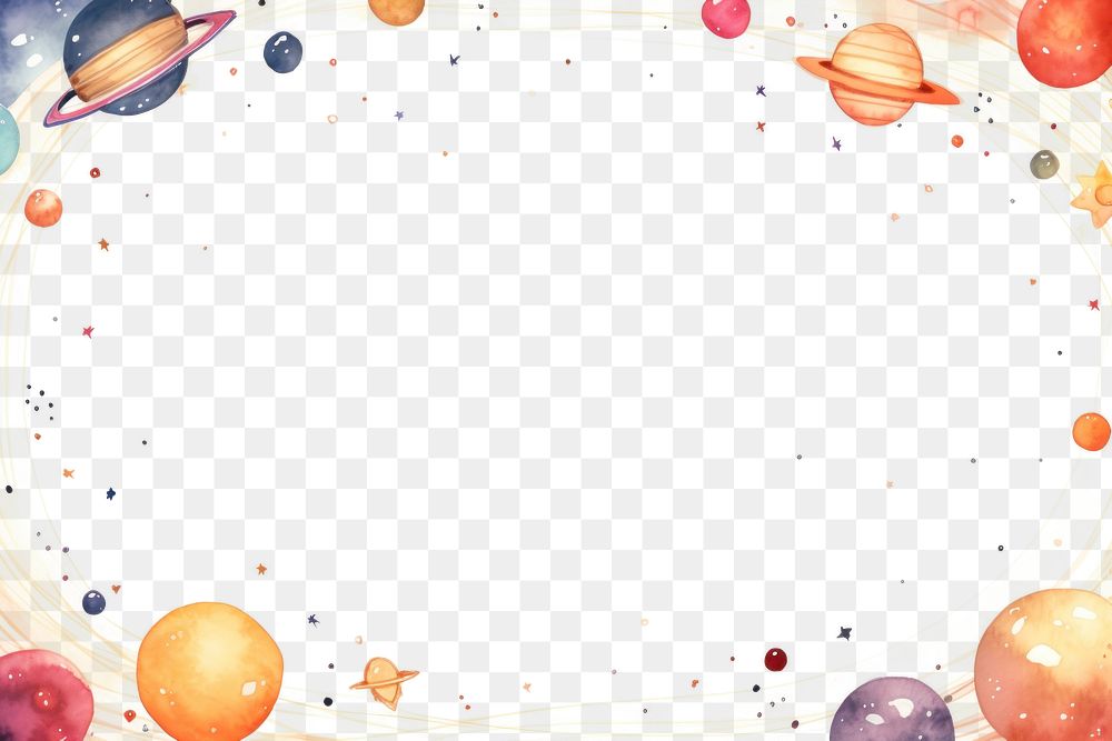 PNG Rocket and constellation backgrounds confetti balloon. AI generated Image by rawpixel.
