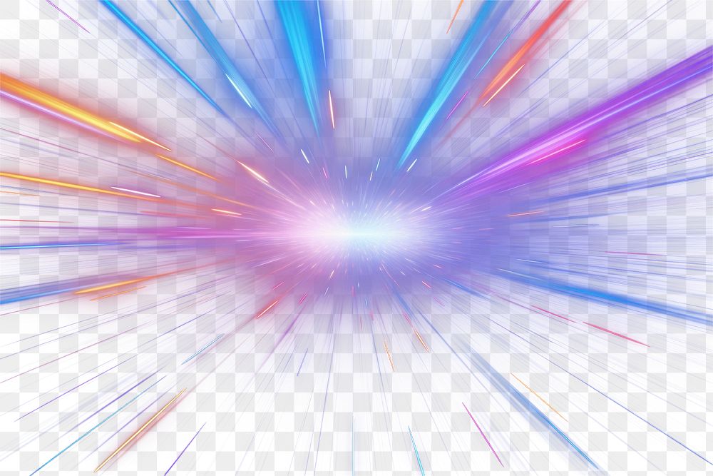 PNG Space light abstract speed. AI generated Image by rawpixel.
