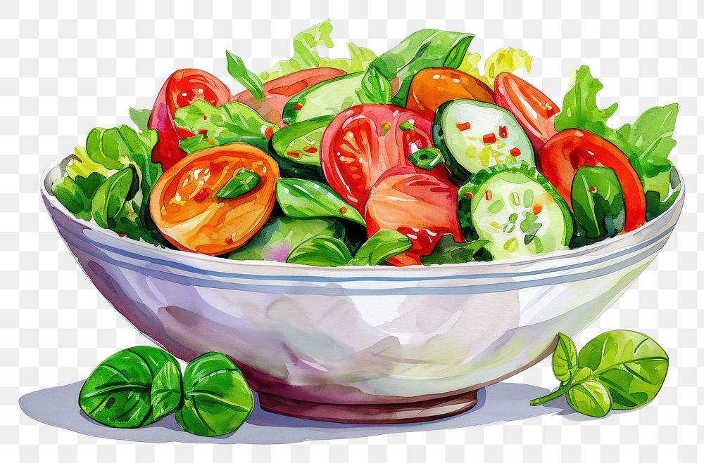 PNG  Vegan salad vegetable plant food.