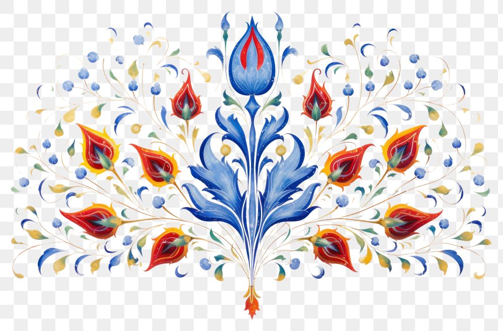 PNG  Diwali painting pattern art.
