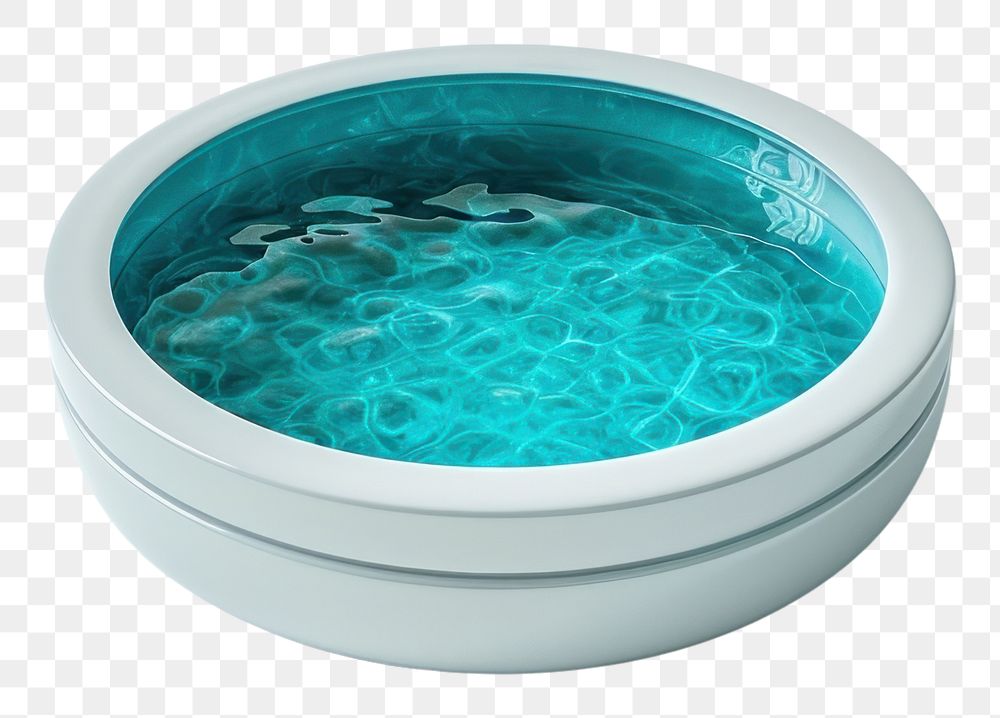 PNG Pool white background turquoise container.