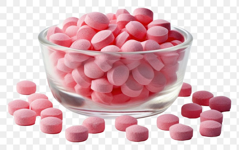 PNG  Powder medicine confectionery candy pill. AI generated Image by rawpixel.