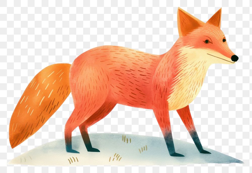 PNG  A fox animal mammal carnivora.