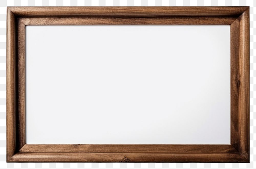PNG Brown wooden frame backgrounds simplicity television. AI generated Image by rawpixel.