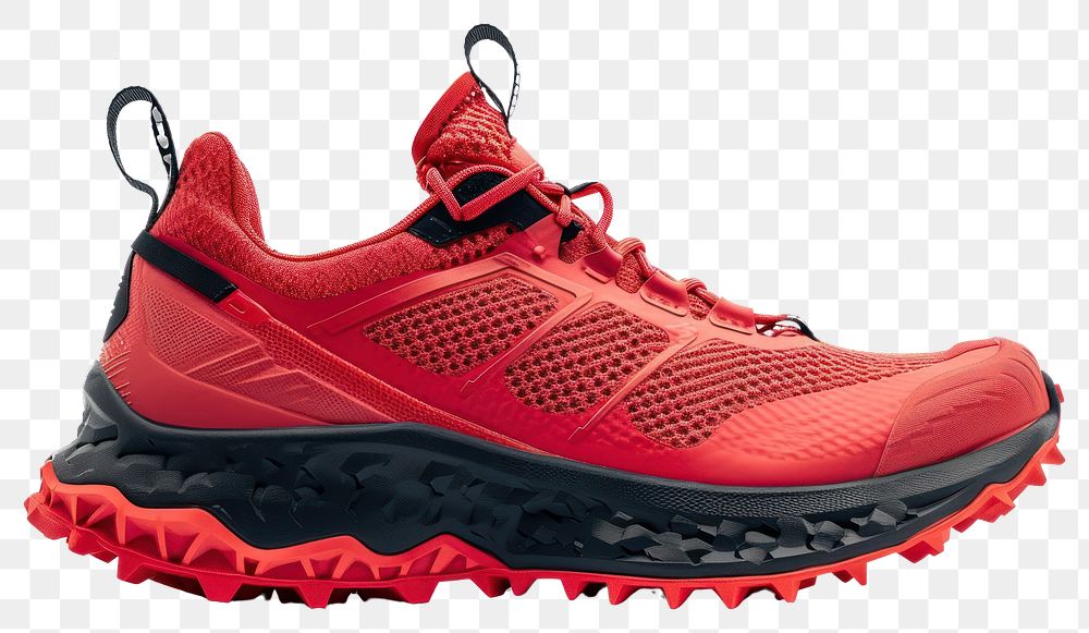 PNG Shoe footwear sneaker red.