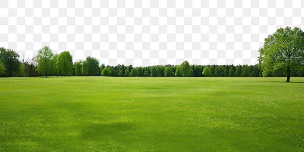 PNG Nature lawn sky landscape. AI generated Image by rawpixel.