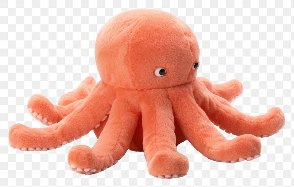 PNG Octopus plush toy animal. | Free PNG - rawpixel