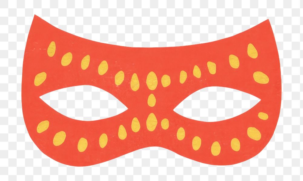 PNG  Mardi gras mask celebration moustache rectangle.