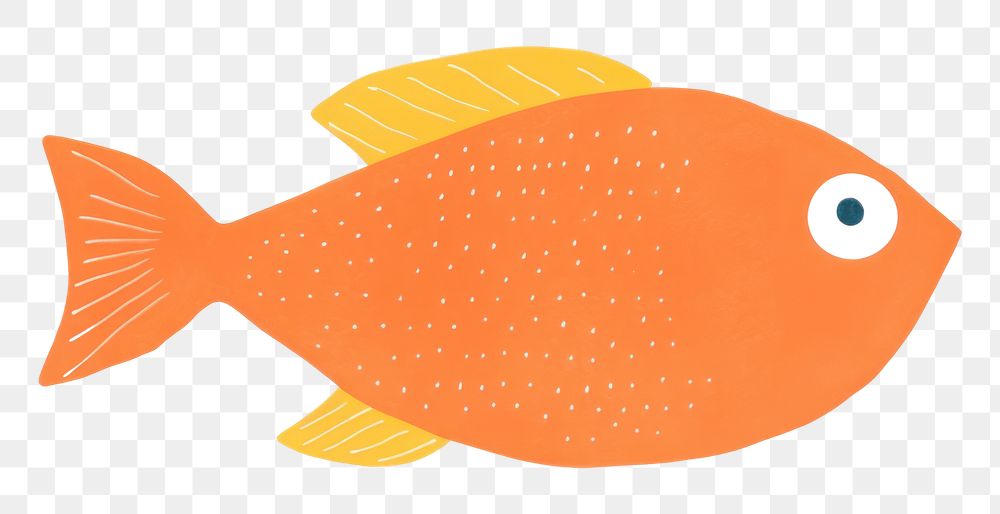 PNG  Nemo fish goldfish drawing animal.