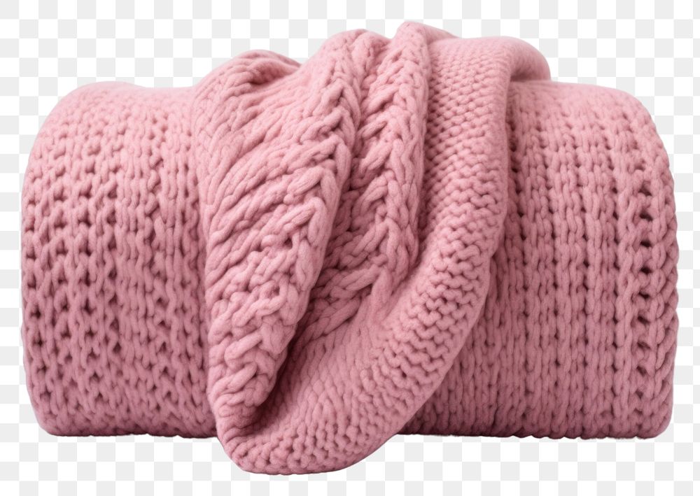 PNG Pink knitted blanket sweater material clothing.