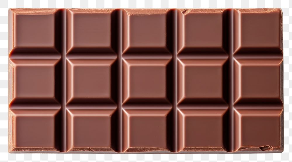 PNG Chocolate bar dessert food white background.