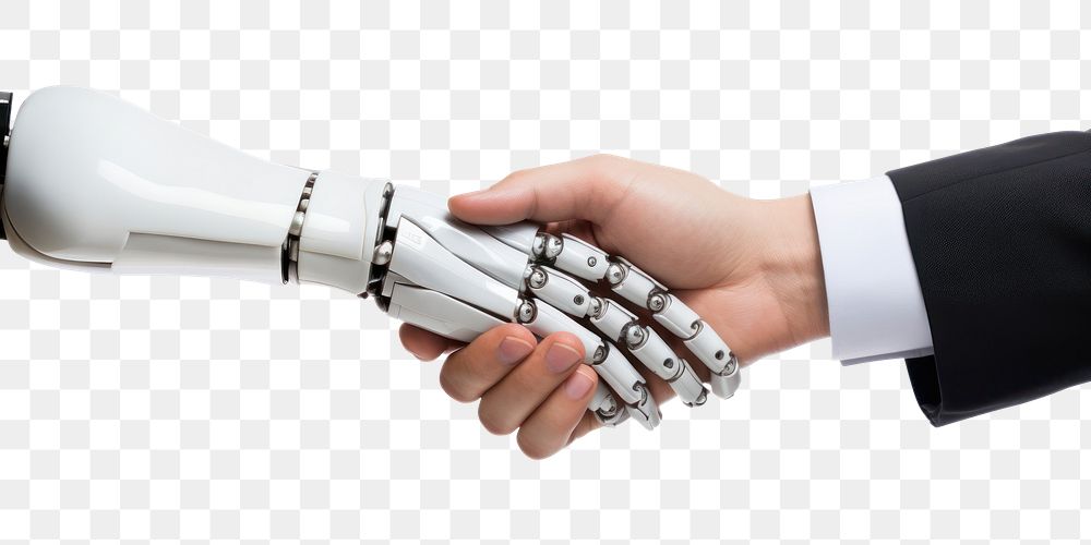 PNG  Robot hand electronics technology agreement.