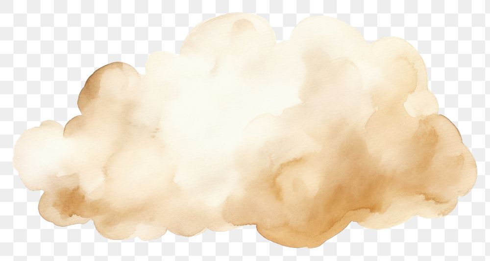 PNG  Beige cloud backgrounds white white background.