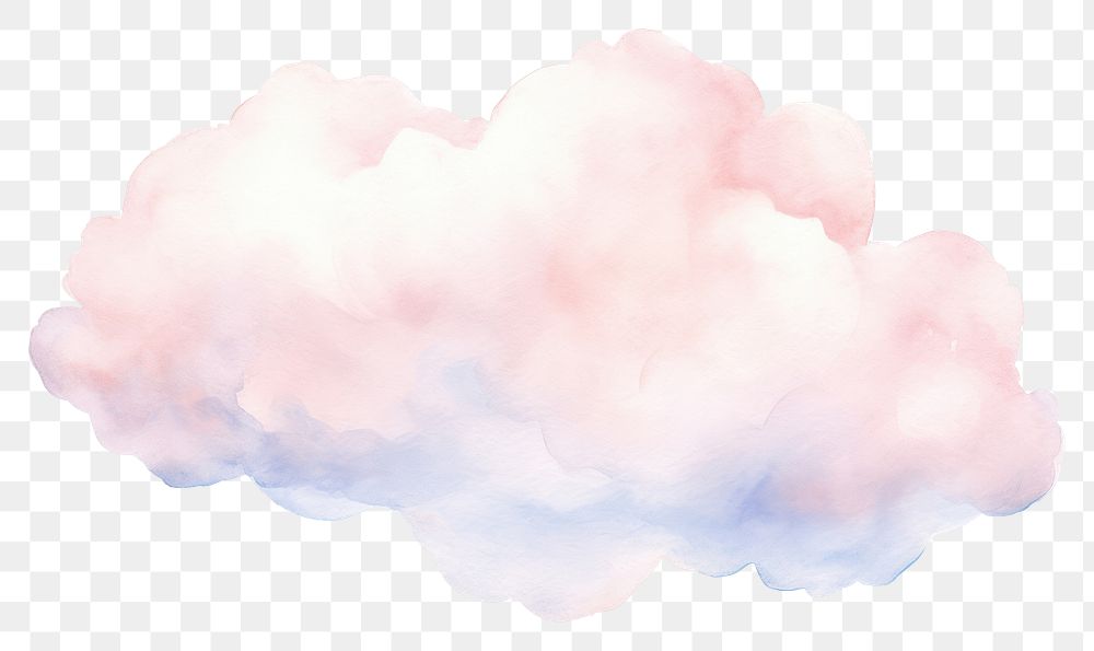 PNG  Pastel cloud backgrounds white background creativity