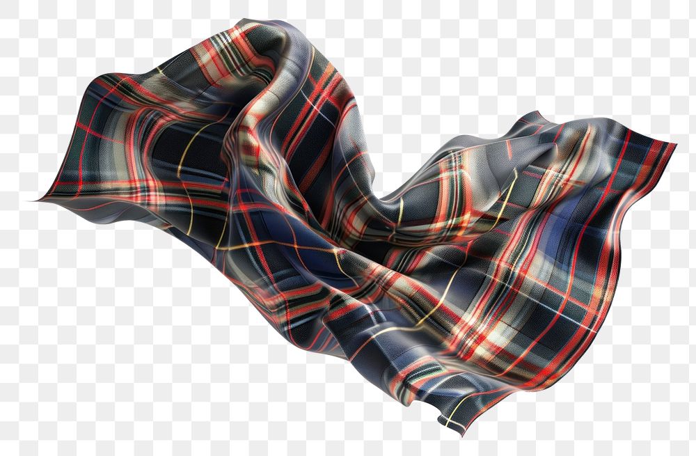 PNG Tartan patterns on fabric textile plaid white background.