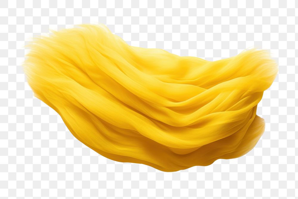 PNG Yellow Wool fabric textile yellow petal.