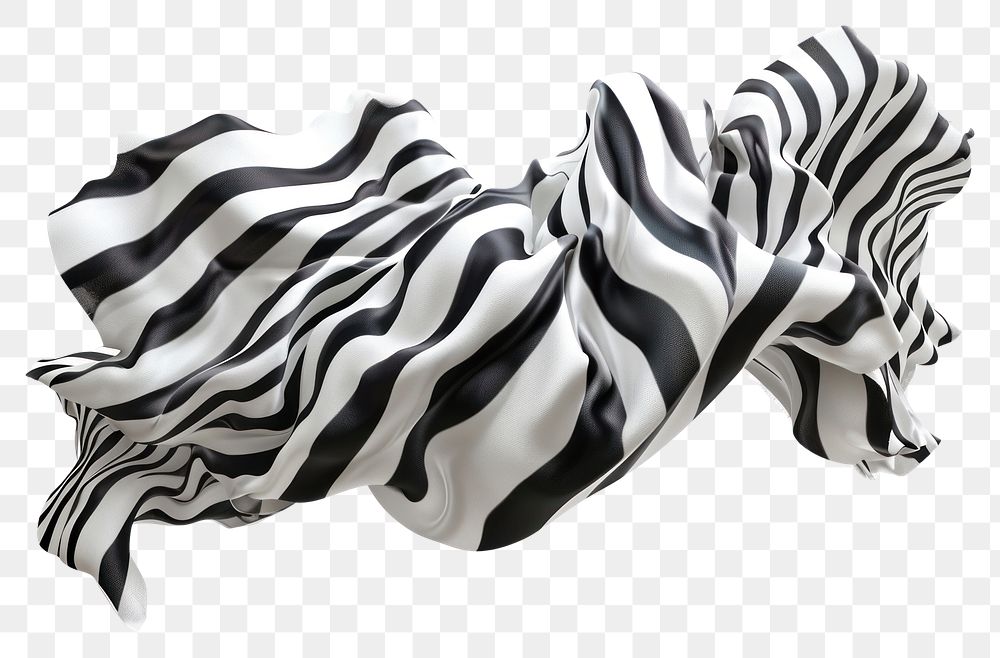 PNG Zebra pattern fabric white white background monochrome.