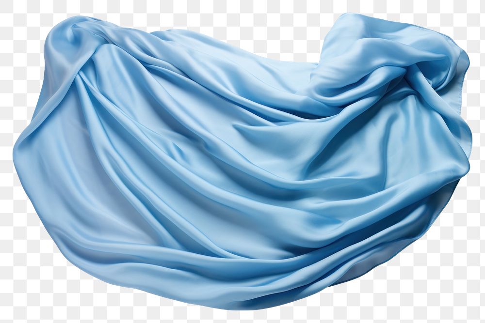 PNG Light blue cotton fabric textile white silk.