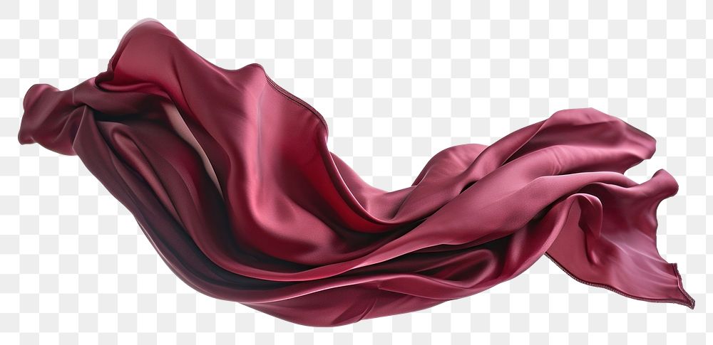 PNG Red wine textile petal silk.