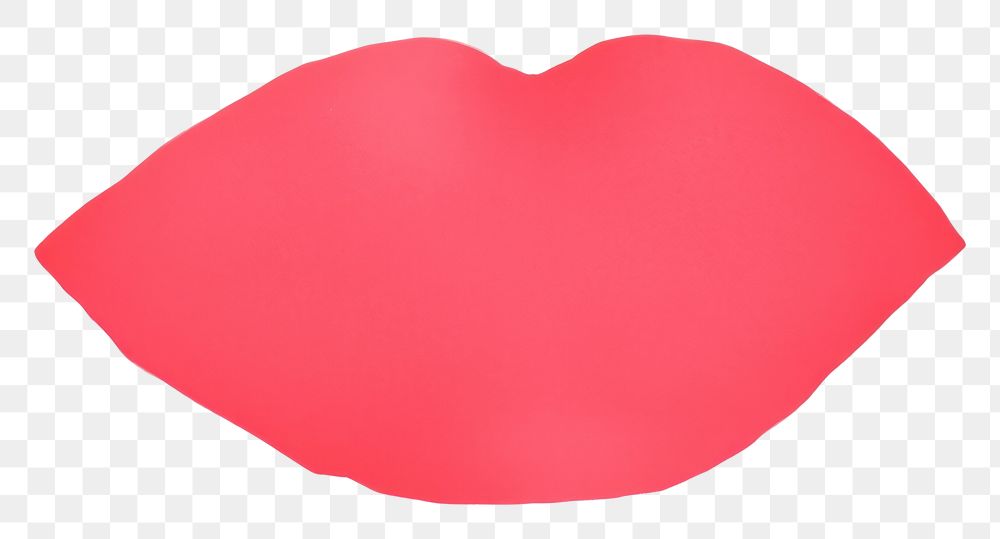 PNG  Lipstick mark petal white background rectangle.