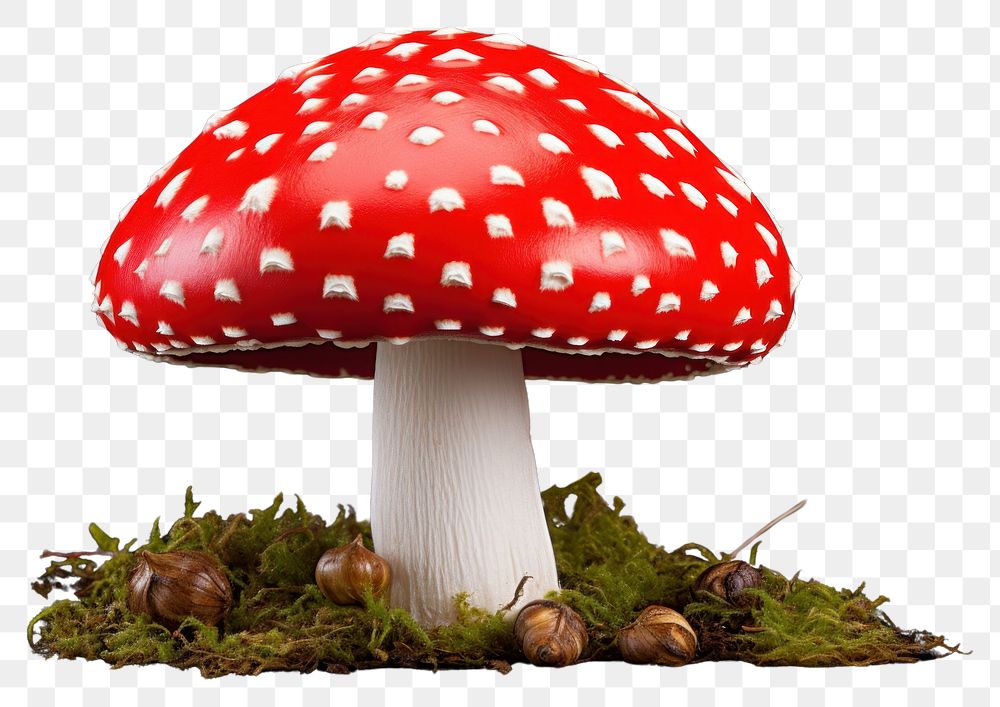 PNG Mushroom amanita fungus agaric.