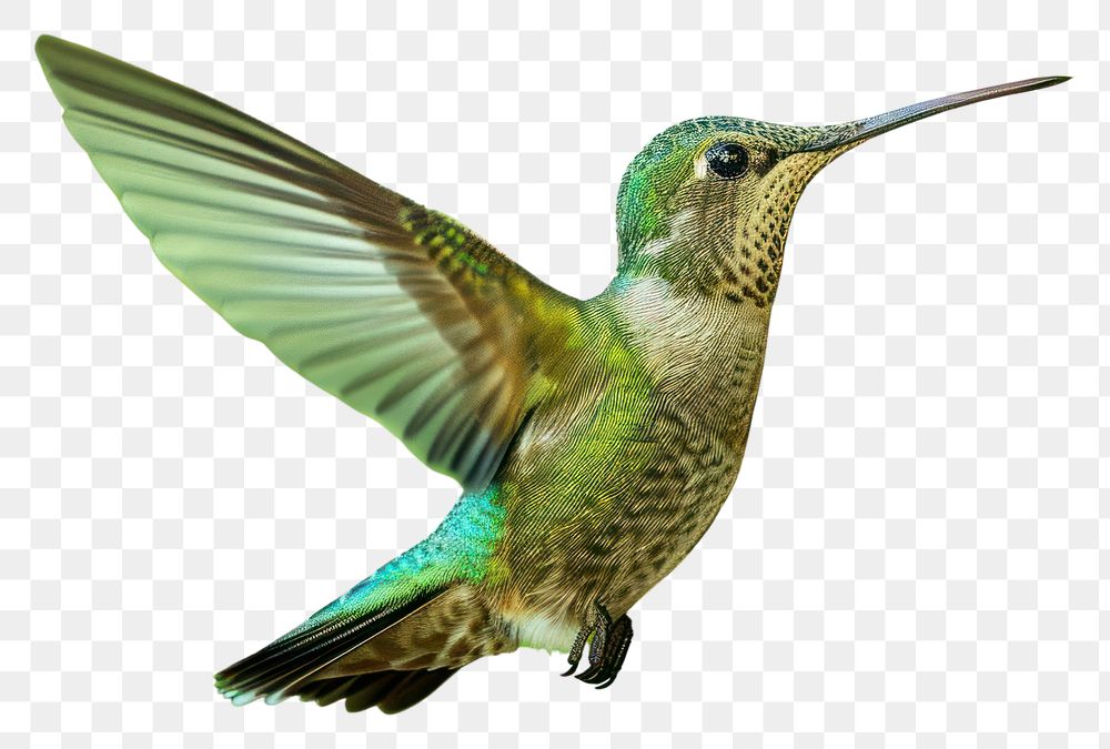 PNG  Hummingbird hovering animal nature.
