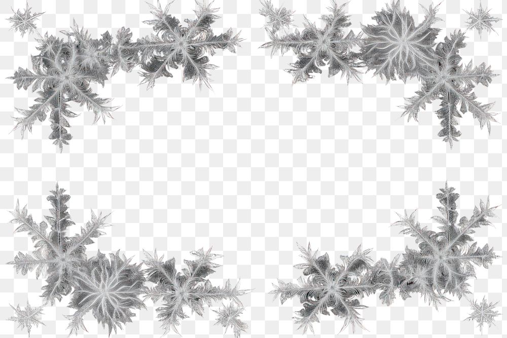 PNG Snow snowflake outdoors weather.
