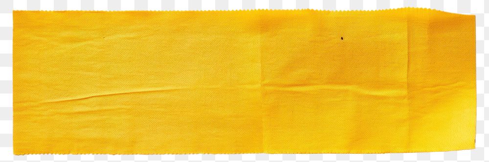 PNG Yellow clothtape adhesive strip backgrounds paper white background. AI generated Image by rawpixel.
