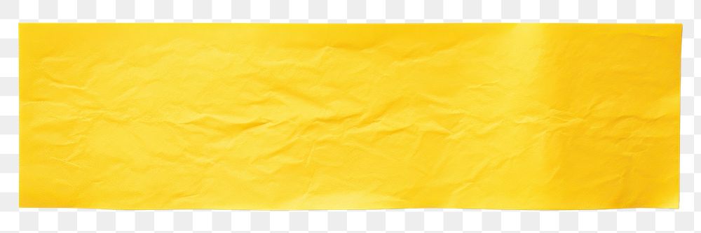 PNG Yellow paper adhesive strip backgrounds yellow white background. AI generated Image by rawpixel.