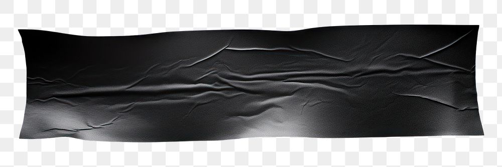 PNG Glossy black vinyl adhesive strip white background monochrome rectangle. AI generated Image by rawpixel.