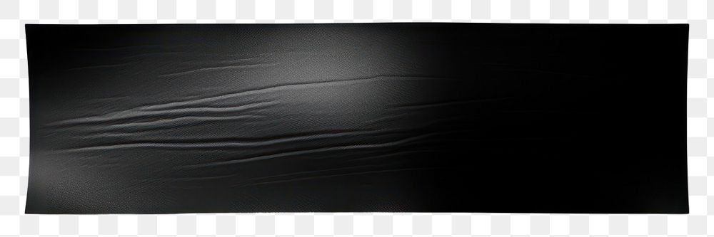 PNG Glossy black vinyl adhesive strip white background electronics monochrome. AI generated Image by rawpixel.