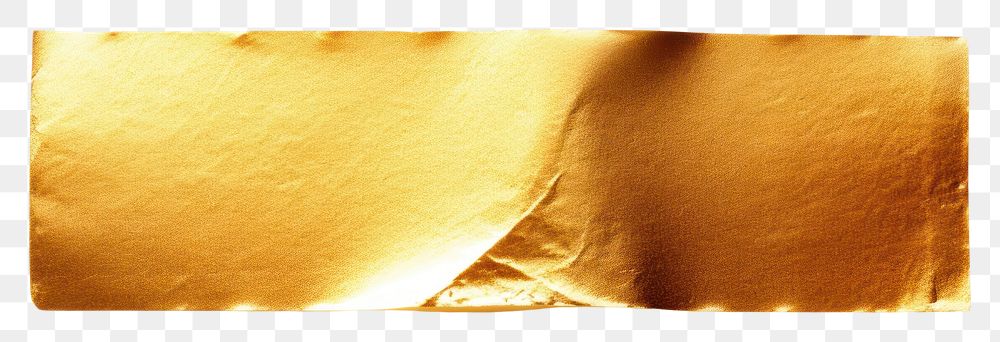 PNG Glossy golden adhesive strip paper white background accessories. AI generated Image by rawpixel.