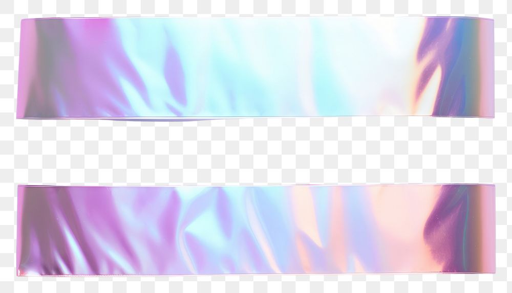 PNG  Glossy holographic pastic vinyl adhesive strip white background rectangle aluminium. AI generated Image by rawpixel.