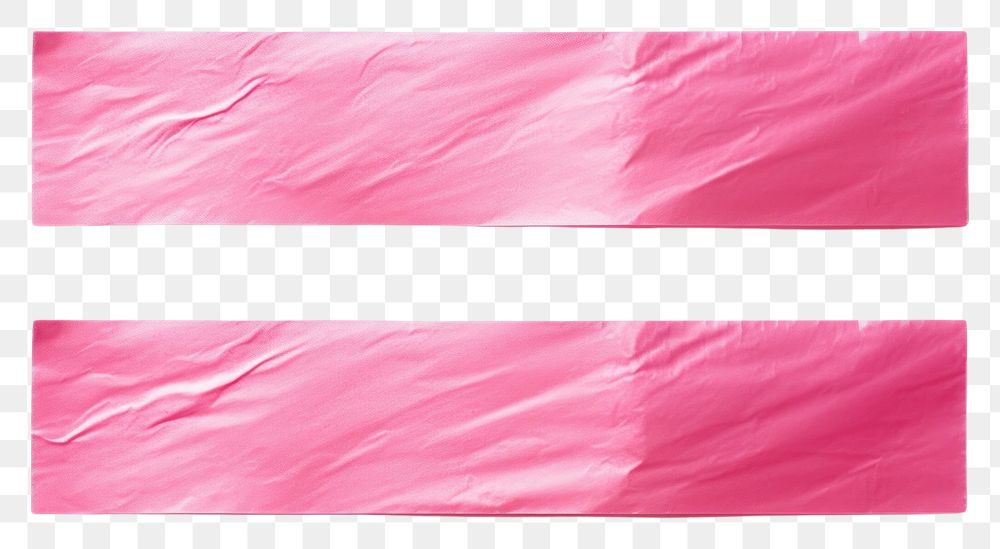 PNG  Glossy pink foil adhesive strip white background blackboard rectangle. AI generated Image by rawpixel.