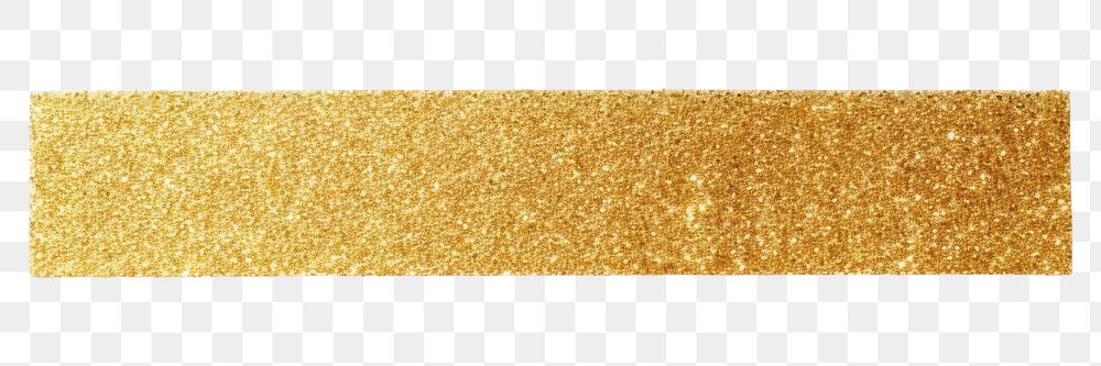 PNG Glossy platinum Gold glitter adhesive strip gold white background bling-bling. AI generated Image by rawpixel.