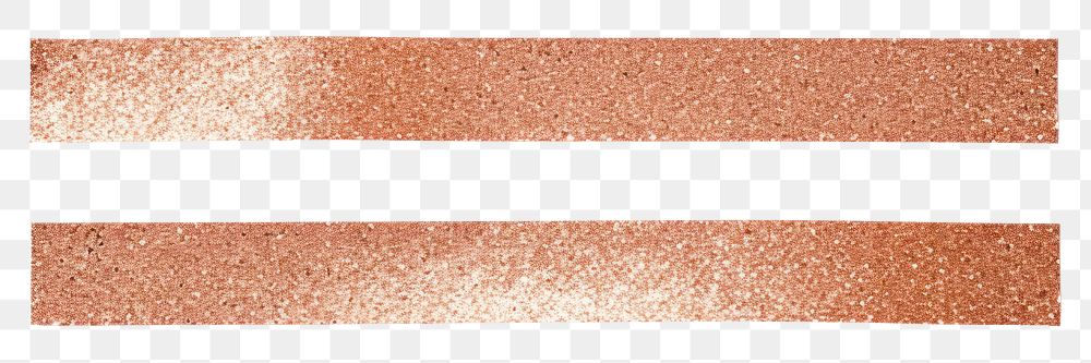 PNG Glossy Rose gold glitter adhesive strip white background rectangle jewelry. AI generated Image by rawpixel.