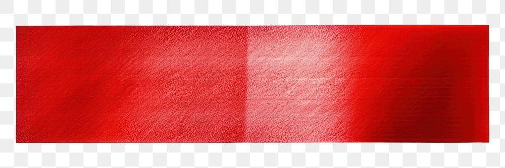 PNG Glossy red foil adhesive strip backgrounds paper white background. AI generated Image by rawpixel.
