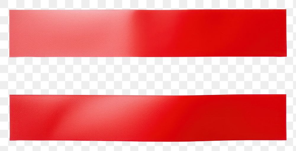 PNG  Glossy red vinyl adhesive strip backgrounds white background accessories. AI generated Image by rawpixel.