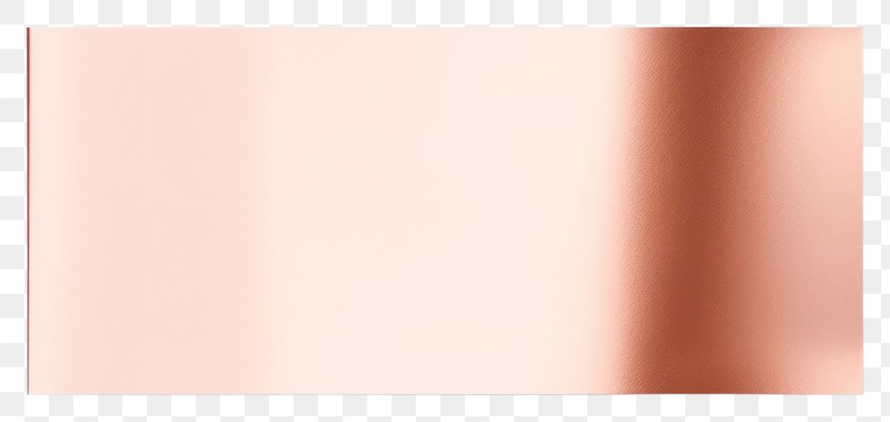 PNG  Glossy rose gold foil adhesive strip backgrounds paper white background. AI generated Image by rawpixel.