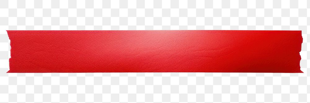 PNG Glossy red vinyl adhesive strip white background rectangle textured. AI generated Image by rawpixel.