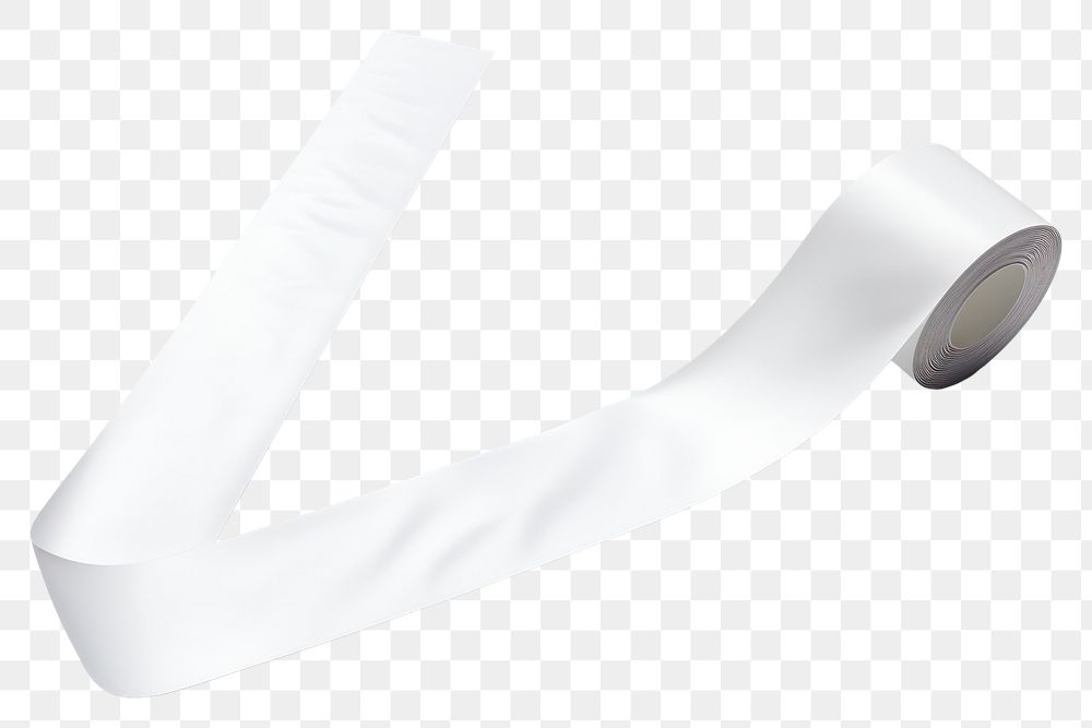 PNG  Glossy white vinyl adhesive strip paper white background weaponry. AI generated Image by rawpixel.