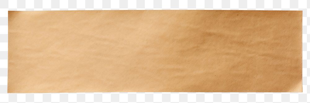 PNG Kraft paper adhesive strip white background simplicity rectangle. AI generated Image by rawpixel.