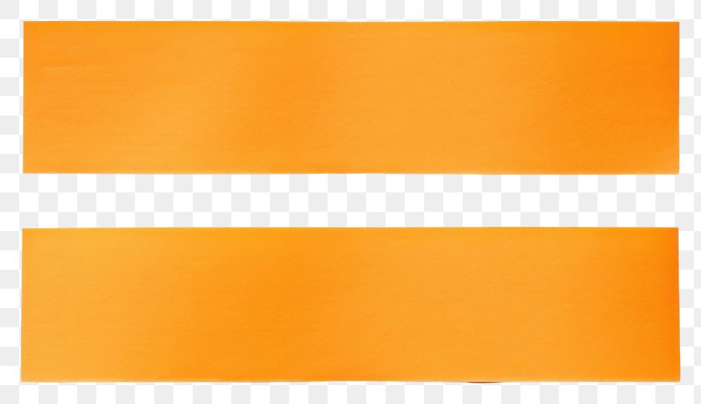 PNG  Orange paper adhesive strip backgrounds white background accessories. AI generated Image by rawpixel.