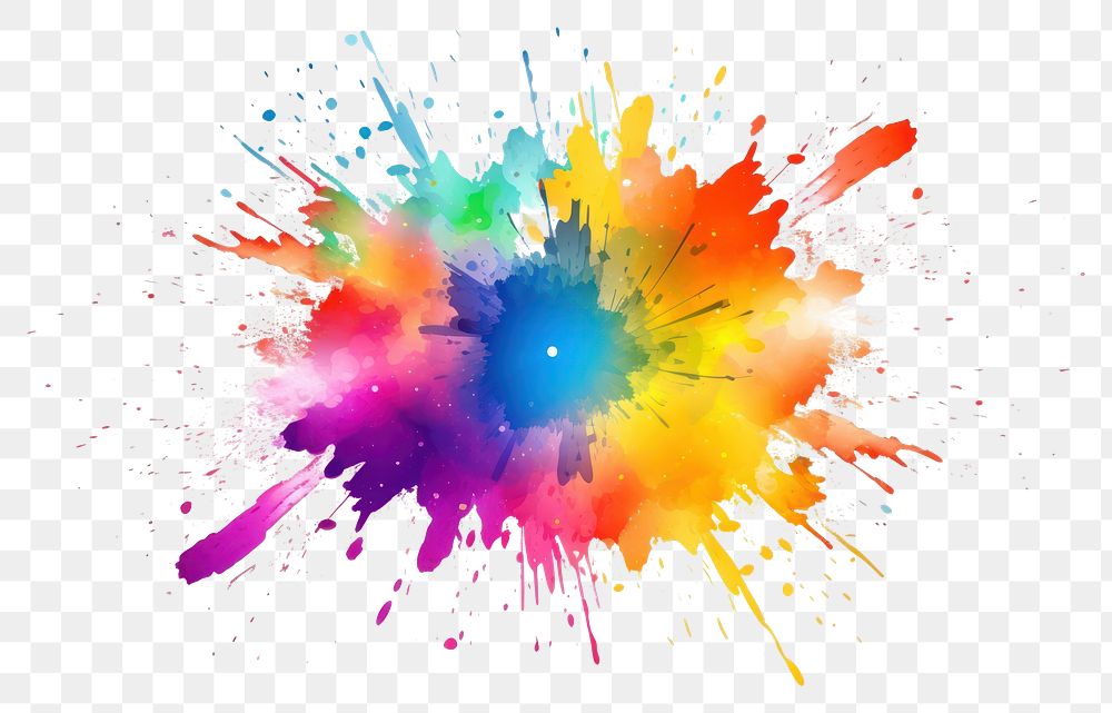 PNG  Rainbow backgrounds painting white background