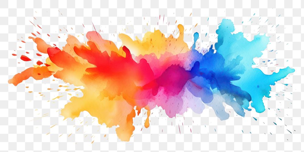 PNG  Rainbow backgrounds painting white background.