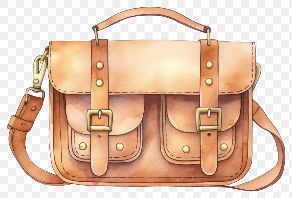 PNG Crossbody bag handbag purse white background.