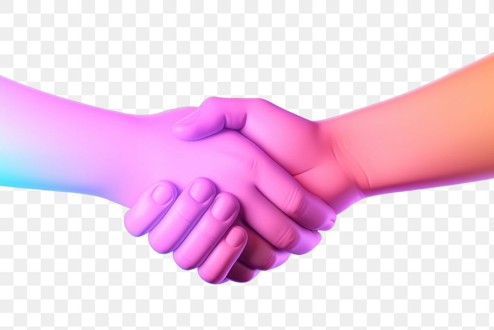 PNG Handshake icon handshake agreement purple.